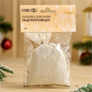 Запарка для бани «Общеукрепляющая» шалфей, золотарник, череда, люцерна новогодняя 30г 10582407 - фото 1081