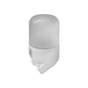 Светильник ВЕЗУВИЙ для сауны ("Белый", арт.401) Угловой 07404