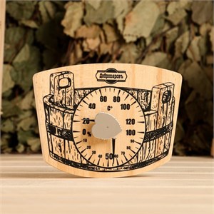 Термометр-гигрометр "Шайка" 12637