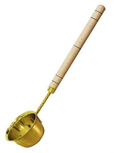 Ковш-черпак 0,2л латунный классика 1335869