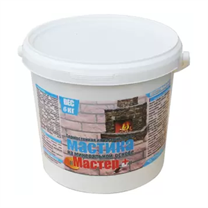Мастика термостойкая "Мастер+" 6кг 08627