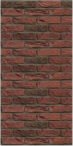 Плита Красно-коричневый №1003 Вертикаль 8мм (1200х600) ФАСПАН 13138