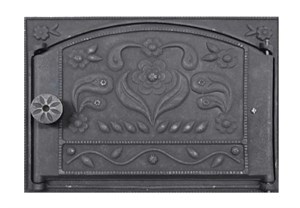 Дверка топочная каминная ДТК-2 450x326 мм 12649