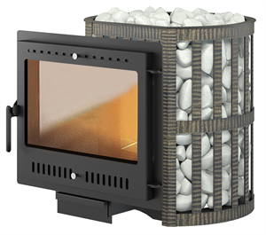 Печь банная ВЕЗУВИЙ Легенда Ковка 16 Панорама "М" 00000023282