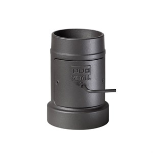 Стартовый дымоход 115-136 с ревизией и шибером p0078 p0078