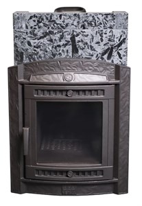 Печь банная "Атмосфера L" в облицовке "Пироксенит ЭЛИТ" p0341 14303