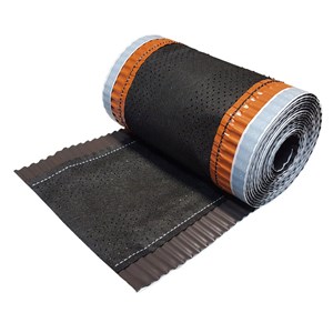 Аэроэлемент конька-хребта черный 240мм х5м 08158