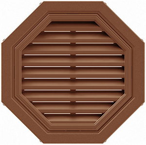 Фронтонная решетка 550*550мм коричневая 03910