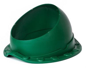 Krovent Base-VT Wave 125/150 Основание вент.трубы для м/ч RAL6005 зеленый 02739