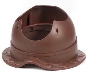 Krovent Base-VT Wave 110 Основание вент.трубы для м/ч  RAL8017 коричневый 00618