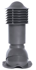 Viotto Труба вент. для м/ч d-110мм, h-550мм, утепленная, графит (RAL7024) 05164