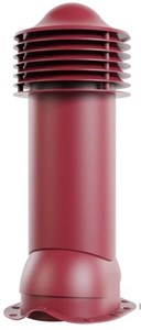 Viotto Труба вент. для м/ч, d-125мм, утепленная, красное вино (RAL3005) 05122