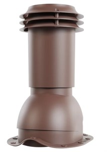 Viotto Выход вентиляции канализации, для м/ч, шоколад (RAL8017) 05115