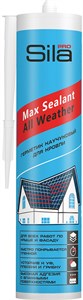 Герметик для кровли каучуковый Sila PRO Max Sealant All Weather 290мл Коричневый 05071