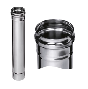 Ferrum Дымоход 0,5м Ø150 (430/0,8мм) f0921 01734