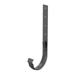 Döcke Водосток LUX Кронштейн желоба металлический 300 мм Графит 00007