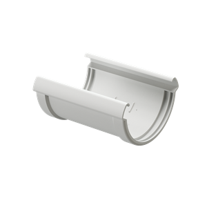 Döcke Водосток LUX Соединитель желобов Пломбир 00523