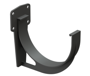 Döcke Водосток PREMIUM Кронштейн желоба Графит (уп.100шт) 04374