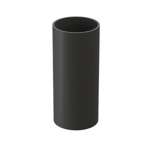 Döcke Водосток PREMIUM Труба водосточная 3000 мм Графит 04300