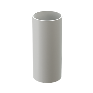 Döcke Водосток PREMIUM Труба водосточная 1000 мм Пломбир 04145