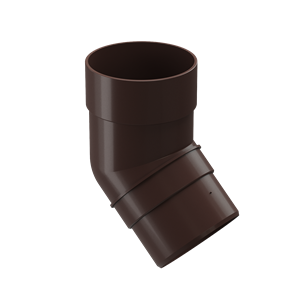 Döcke Водосток PREMIUM Колено 45° Шоколад (уп.26шт) 00600