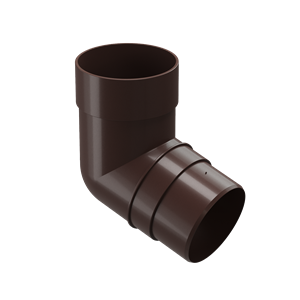 Döcke Водосток PREMIUM Колено 72° Шоколад (уп.20шт) 00417