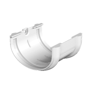 ТН ОПТИМА соединитель желоба (D120/80) Белый 04913