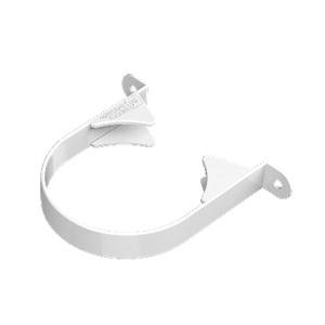 ТН ОПТИМА хомут трубы (D120/80) Белый 04915