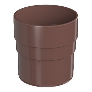 ТН ОПТИМА муфта трубы (D120/80) Коричневый 11888