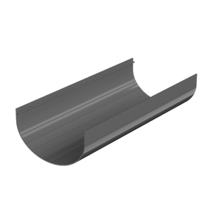 ТН ОПТИМА желоб 3м (D120/80) Серый 14155