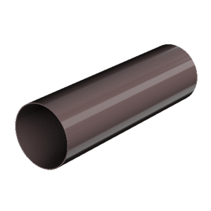 ТН ОПТИМА труба 3м (D120/80) Темно-Коричневый 04905