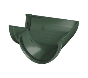 ТН ПВХ Угол желоба 90° (D125/82) Зеленый 05316