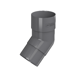 ТН ПВХ Колено трубы 135° (D125/82) Серый 05231