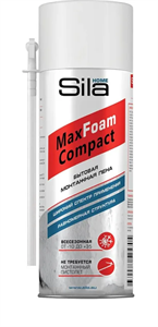 Монтажная пена Sila Home Max Foam Compact всесезонная 400ml 09619