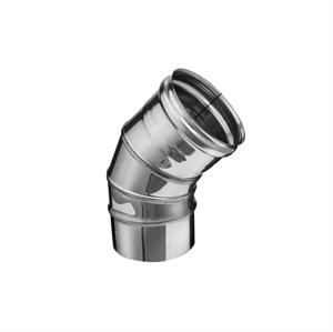 Ferrum Колено угол 135° Ø80 3-х секц. (430/0,5мм) f2316 07250