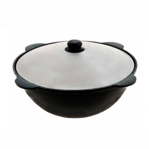 Казан узбекский 10л (круглое дно) 02396