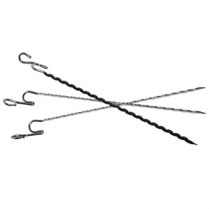 Шампур из нержавеющей стали 430 длина 50.5см Фламберг 13821