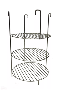 Этажерка 3-х ярусная Ø20см на крючках 08508