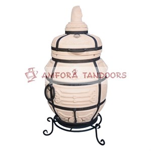 Тандыр "Поручик" с поворотной крышкой (в комплекте с подставкой) 10617