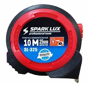 Рулетка 10м*25мм SparkLux 04151