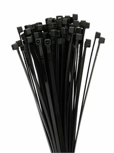 Стяжка кабельная Elestarpro 5*300 черная (100шт) 15759