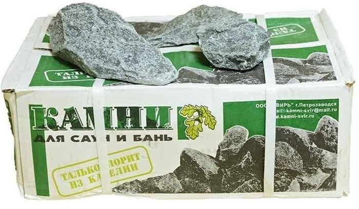 Камень - Талько-хлорит обволованный 20кг (коробка) 10105 - фото 435