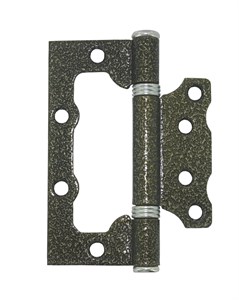 Петля накладная ПНУ-100 (2,3мм) антик бронза/цинк (бабочка) 04998