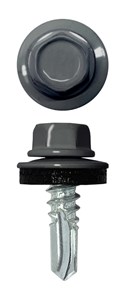 Саморезы кровельные 5,5х19 RAL7024 02704