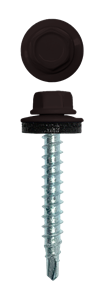Саморезы кровельные 4,8х35 RAL9005 черный 02132