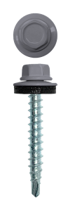 Саморезы кровельные 4,8х35 RAL7004 сигнально-серый 00809