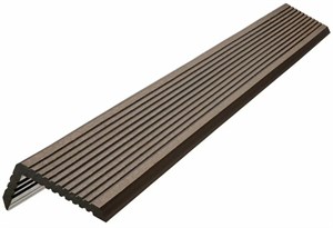 Уголок из ДПК декоративный Altay Decking Венге 4000х70х35мм 10638