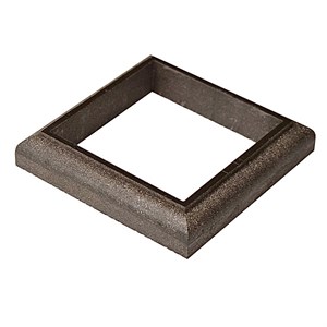 Крышка нижняя из ДПК Faynag Wood Венге 130х130 мм 08694