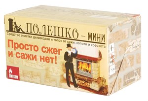 Полено чистки дымохода "ПОЛЕШКО" 0,47 кг мини 10328 - фото 884