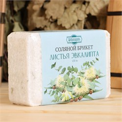 Соляной брикет "Листья эвкалипта" 1,35кг 13004